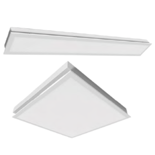 LUMINÁRIA DE EMBUTIR T8 HERMÉTICA COM TAMPA E DIFUSOR TRANSLUCIDO