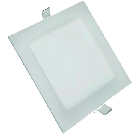 LUMINÁRIA PAINEL LED EMBUTIR QUADRADO BRANCO